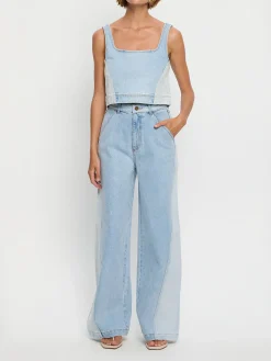 Kivari Carla Denim Jean - Two Tone Wash