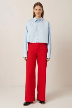 Kowtow Lauren Shirt - Sky Blue