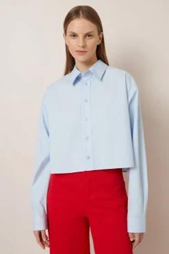 Kowtow Lauren Shirt - Sky Blue