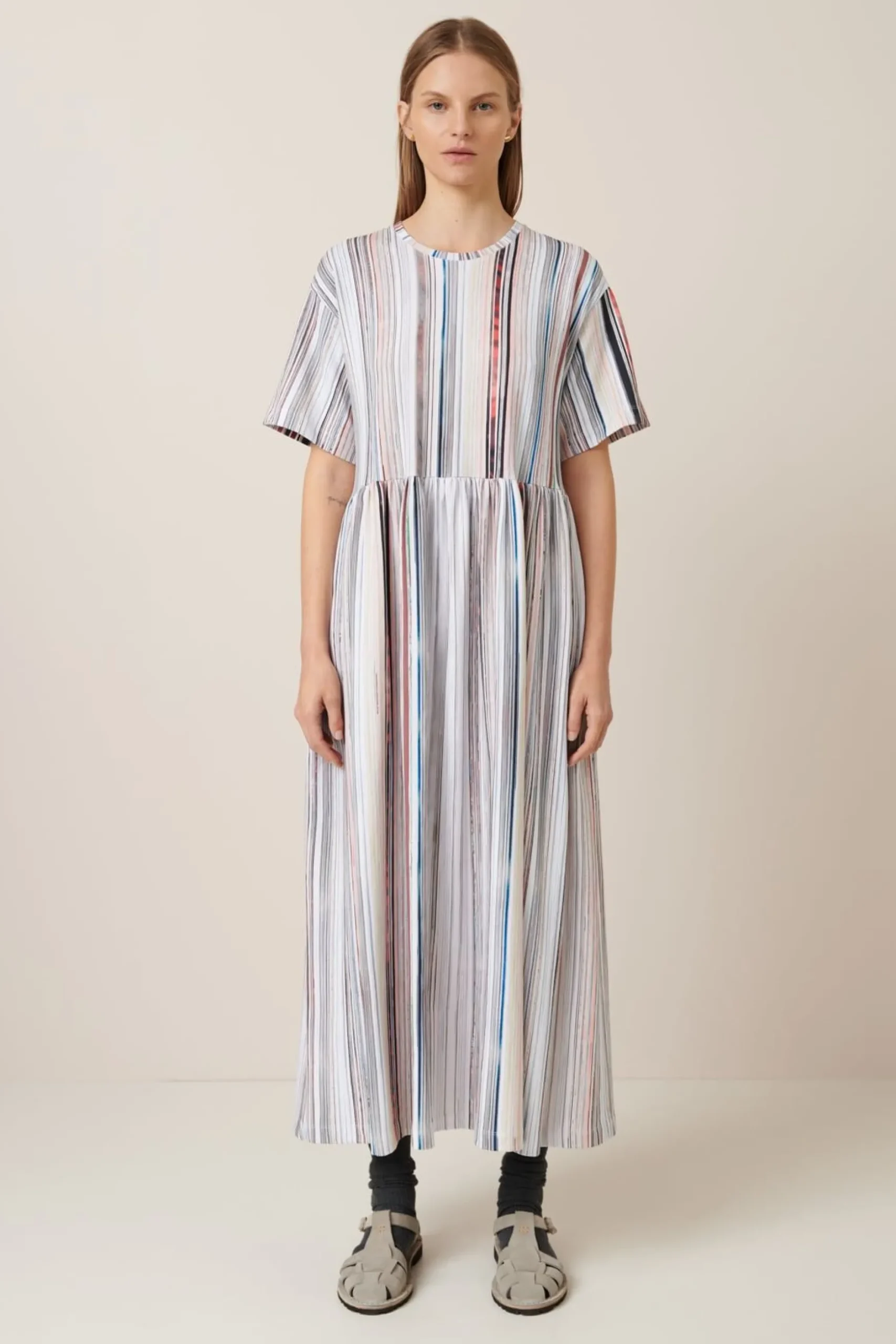 Kowtow Library Dress - Library Stripe