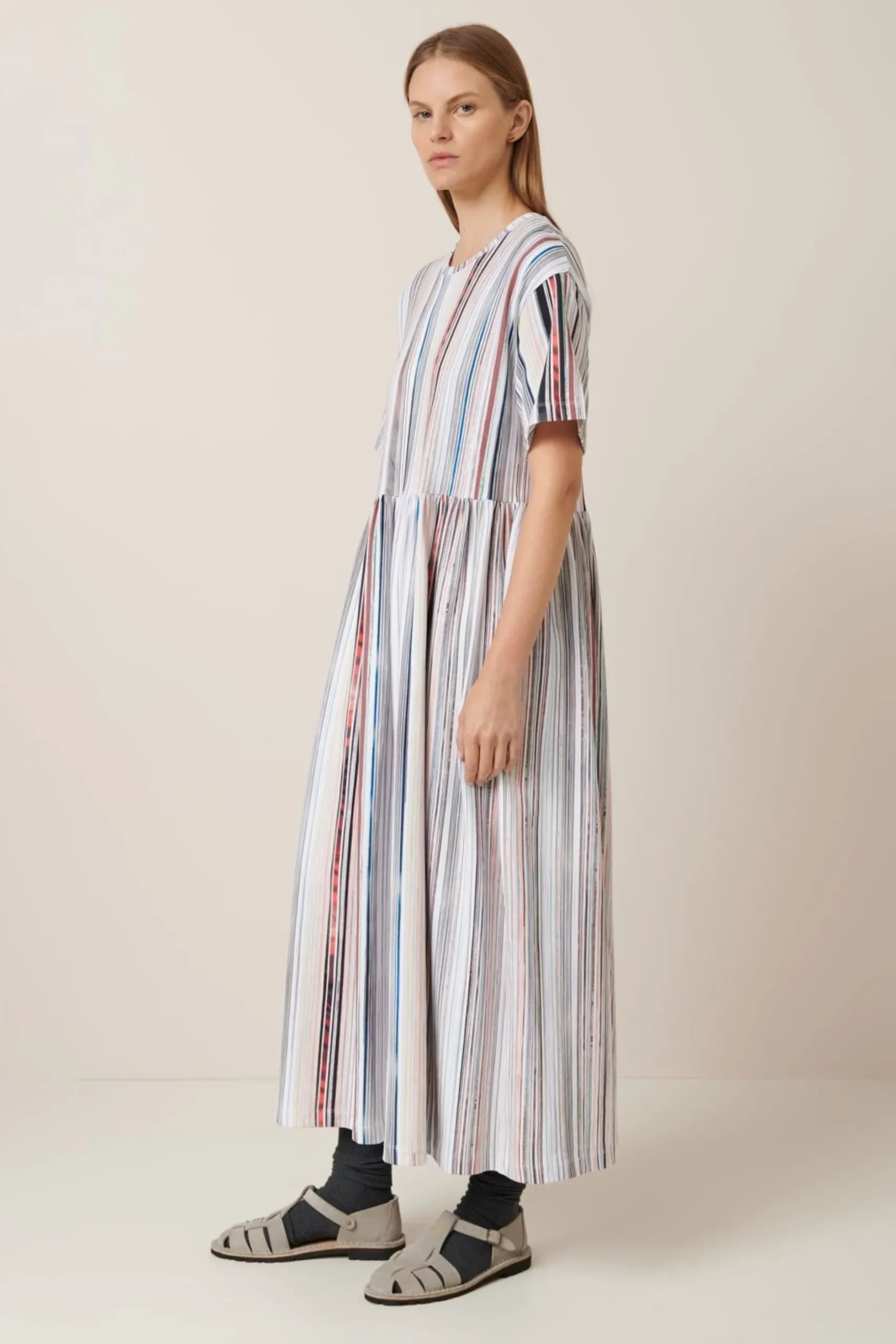 Kowtow Library Dress - Library Stripe