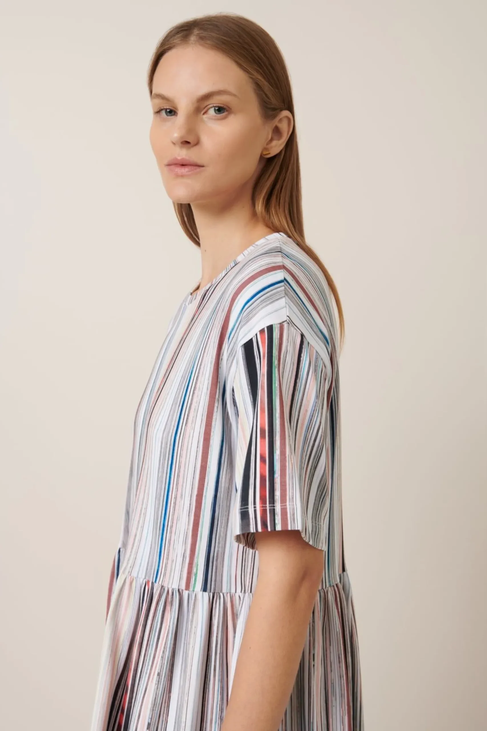 Kowtow Library Dress - Library Stripe