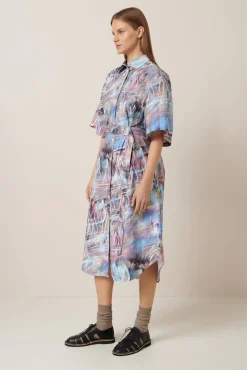 Kowtow Neon Dress - Cityscape