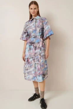 Kowtow Neon Dress - Cityscape