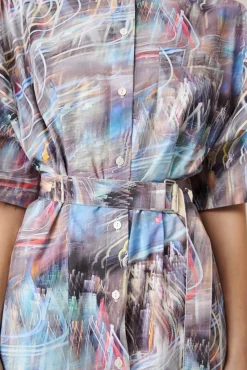 Kowtow Neon Dress - Cityscape