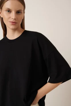 Kowtow Oversized Boxy Tee - Black
