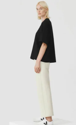 Kowtow Oversized Boxy Tee - Black