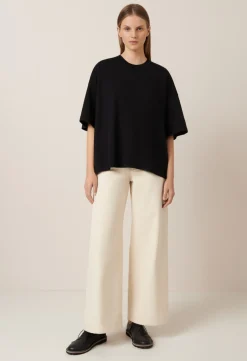 Kowtow Oversized Boxy Tee - Black