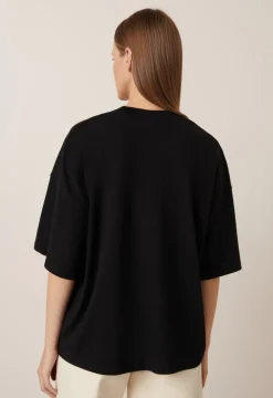 Kowtow Oversized Boxy Tee - Black