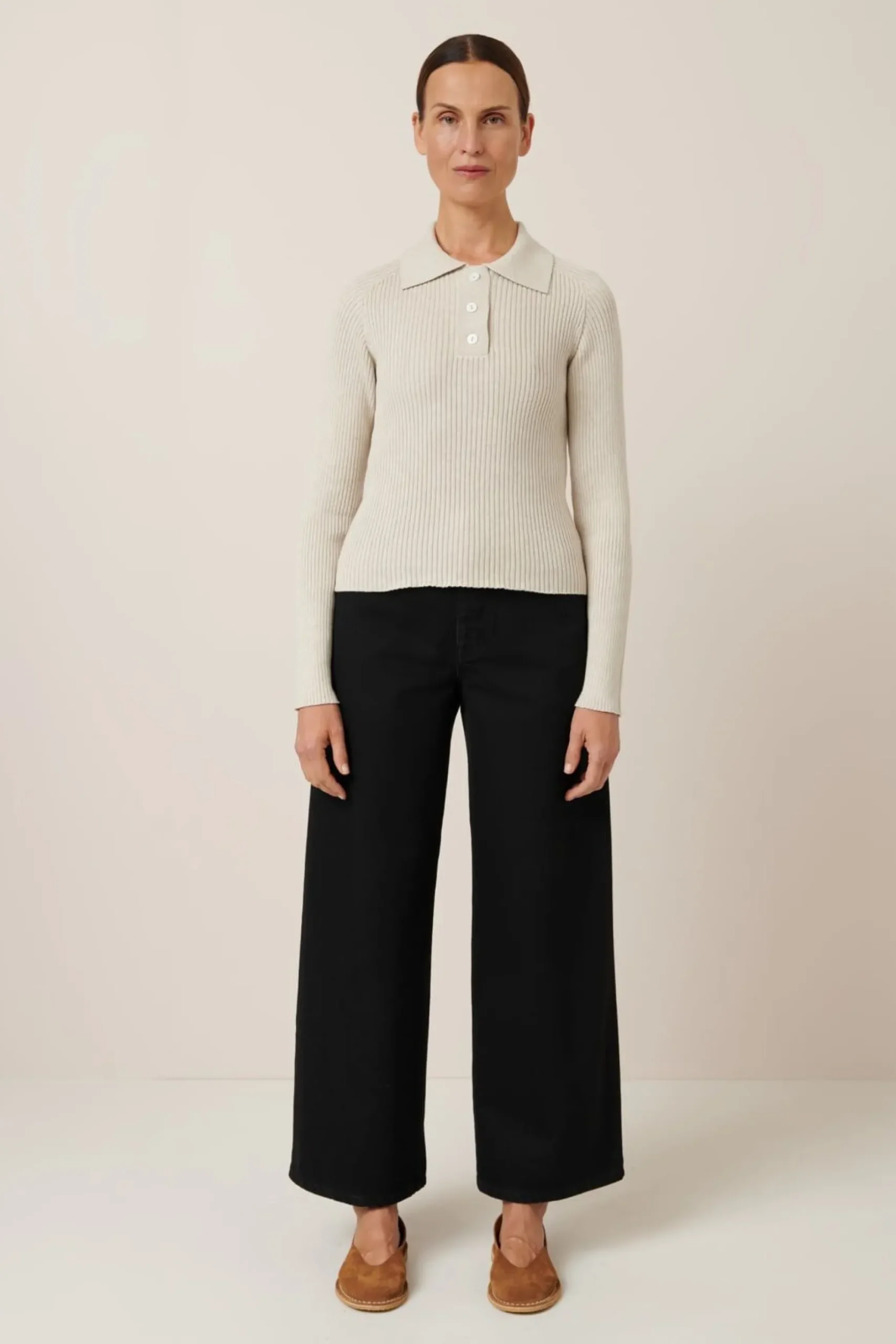 Kowtow Ridge Top - Oat Melange