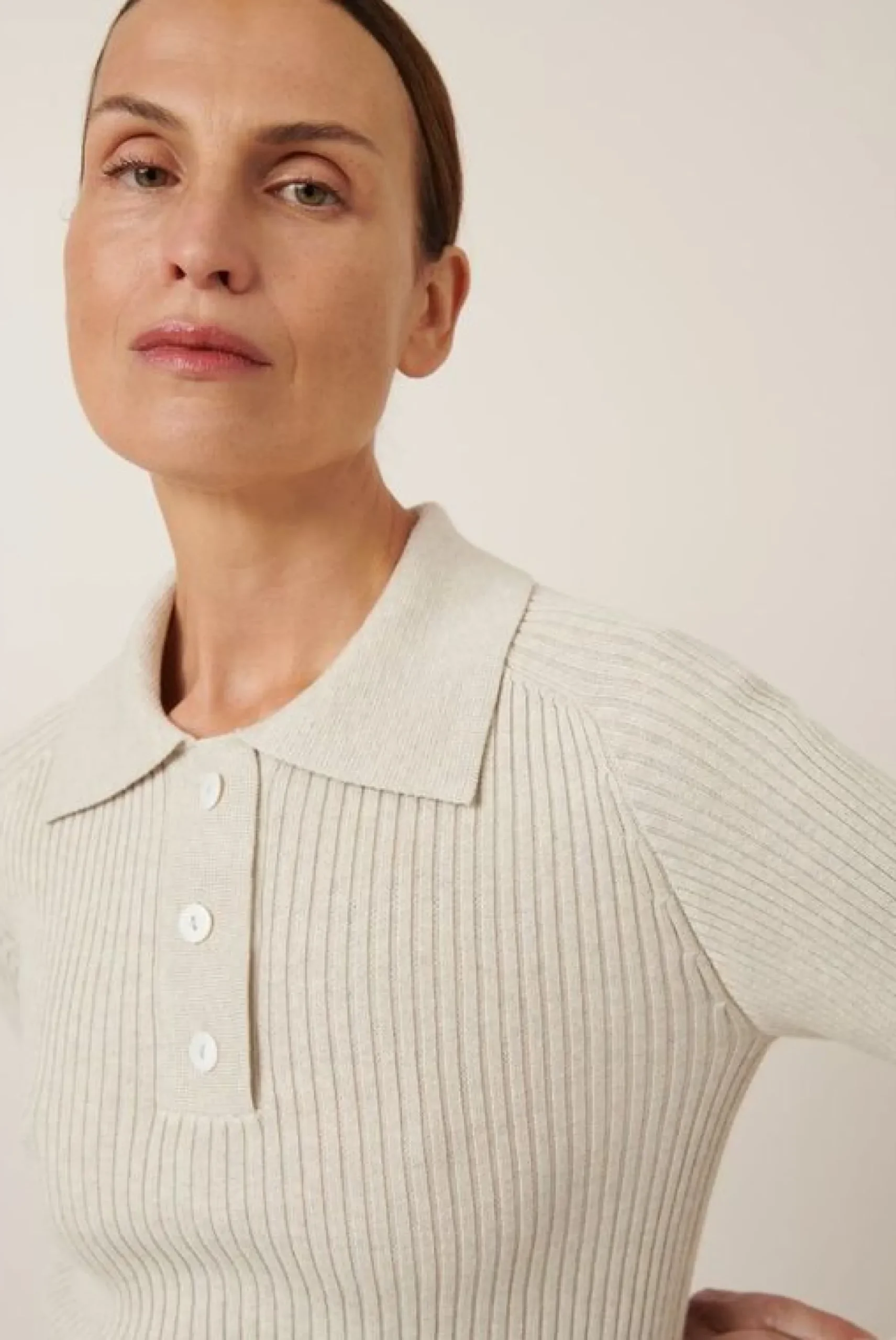 Kowtow Ridge Top - Oat Melange