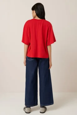 Kowtow Shadow Tee - Red