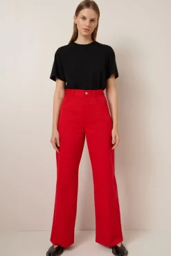 Kowtow Unity Pant - Red