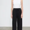 Kowtow Wide Leg Pant in Black