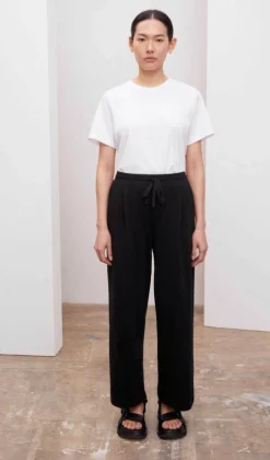 Kowtow Wide Leg Pant in Black