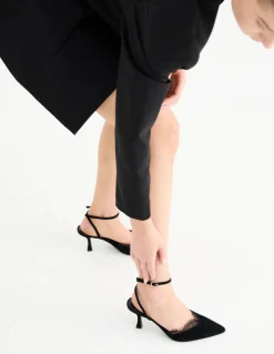 La Tribe Indy Heel - Black Lace