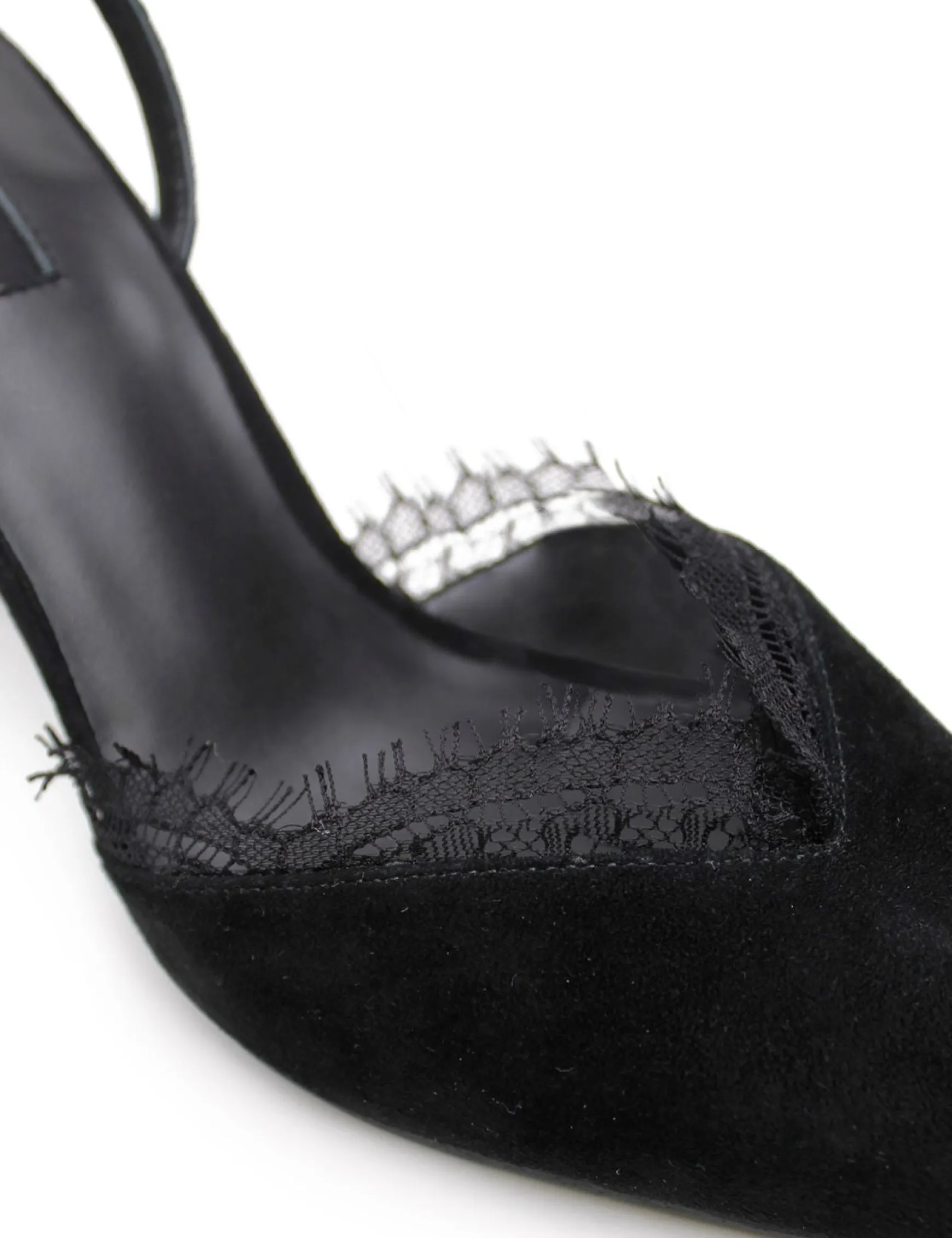 La Tribe Indy Heel - Black Lace