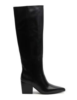 La Tribe Leone Knee High Boot - Black