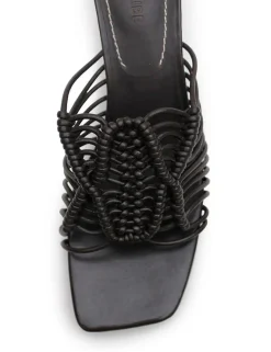 La Tribe Macrame Heel - Pepper