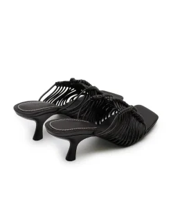 La Tribe Macrame Heel - Pepper