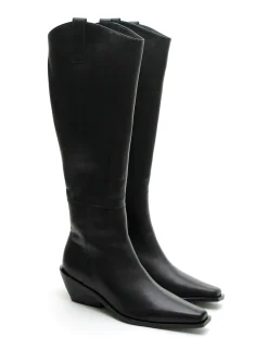 La Tribe Simone Knee High Boot - Black