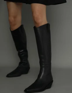 La Tribe Simone Knee High Boot - Black