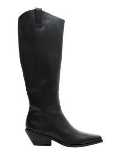 La Tribe Simone Knee High Boot - Black