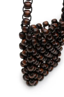 La Tribe x HYDE Exclusive Beaded Crossbody Bag - Brown