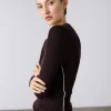 Laing Max Ribbed Crew - Mocha