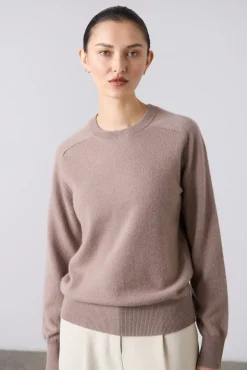 Laing Sam Cashmere Crew - Mink