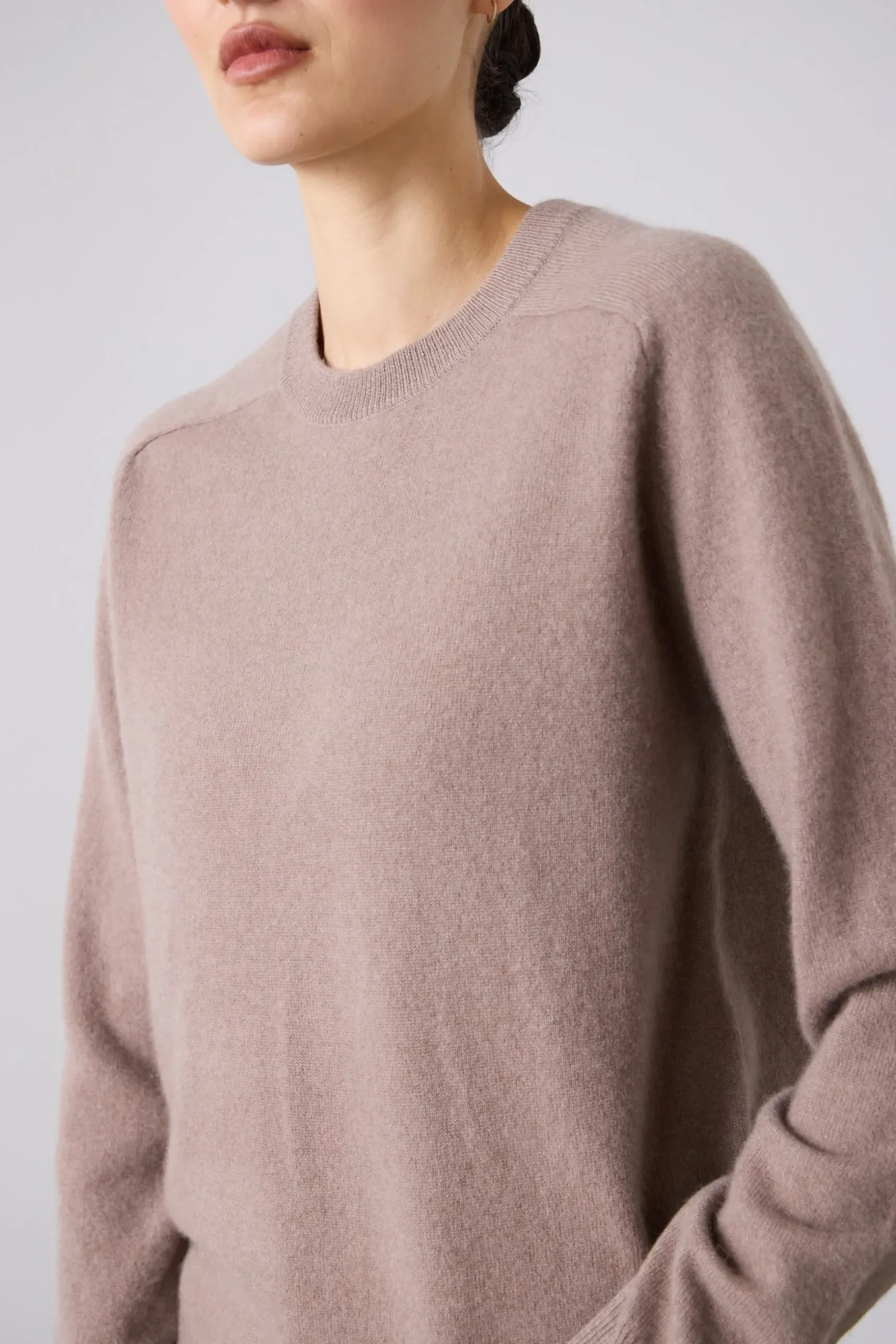 Laing Sam Cashmere Crew - Mink