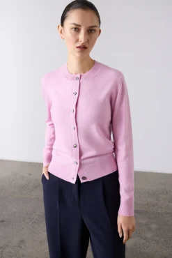 Laing Sylvia Merino Cardigan - Blossom