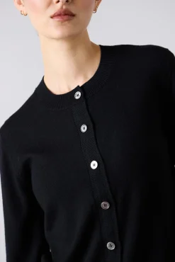 Laing Sylvia Merino Cardigan - Black