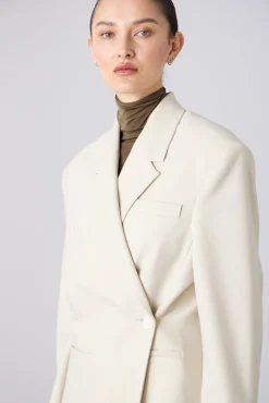 Laing Wrapover Blazer - Champagne