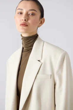 Laing Wrapover Blazer - Champagne