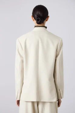 Laing Wrapover Blazer - Champagne