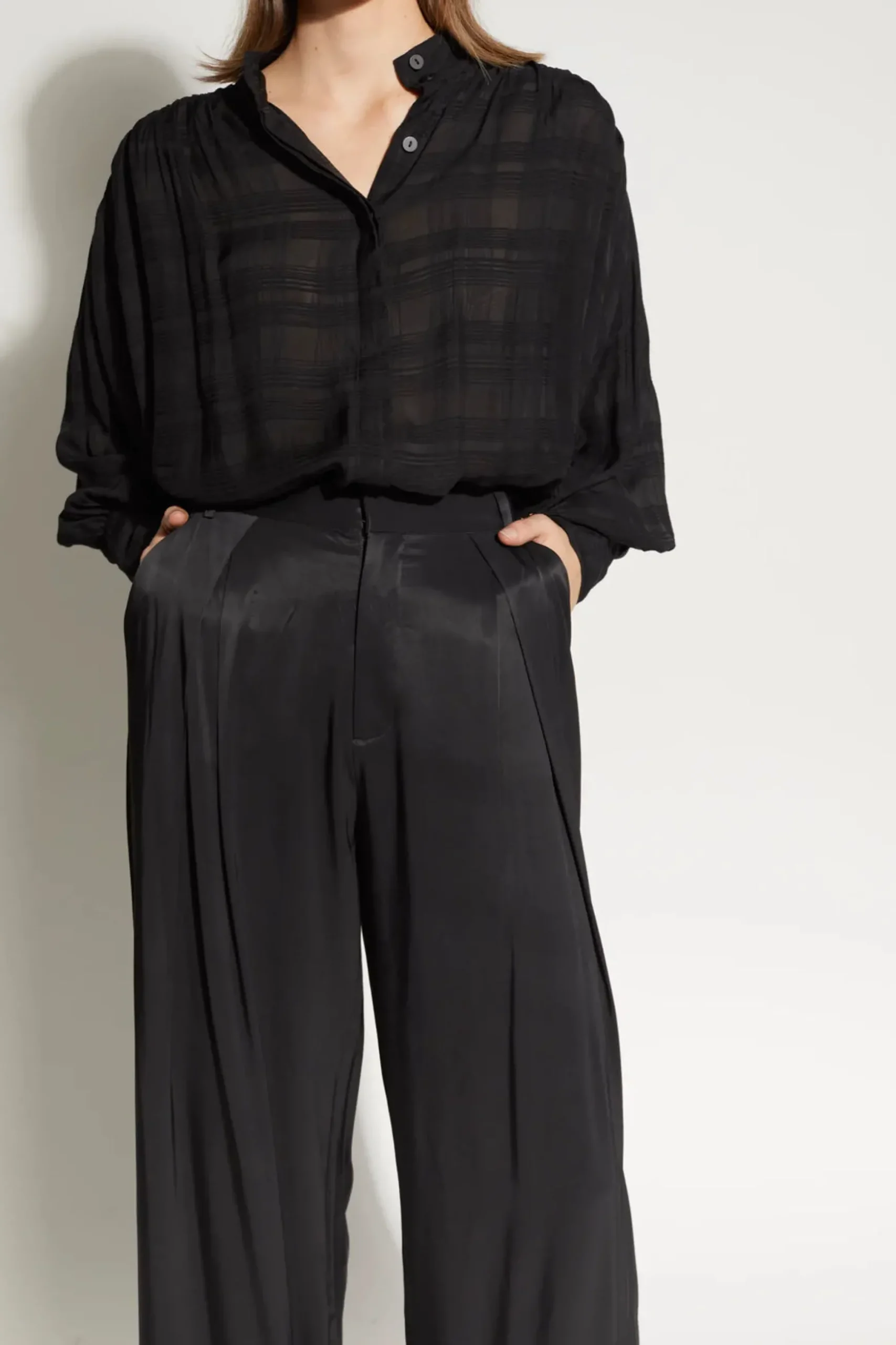 Loughlin Bond Pant - Black Satin
