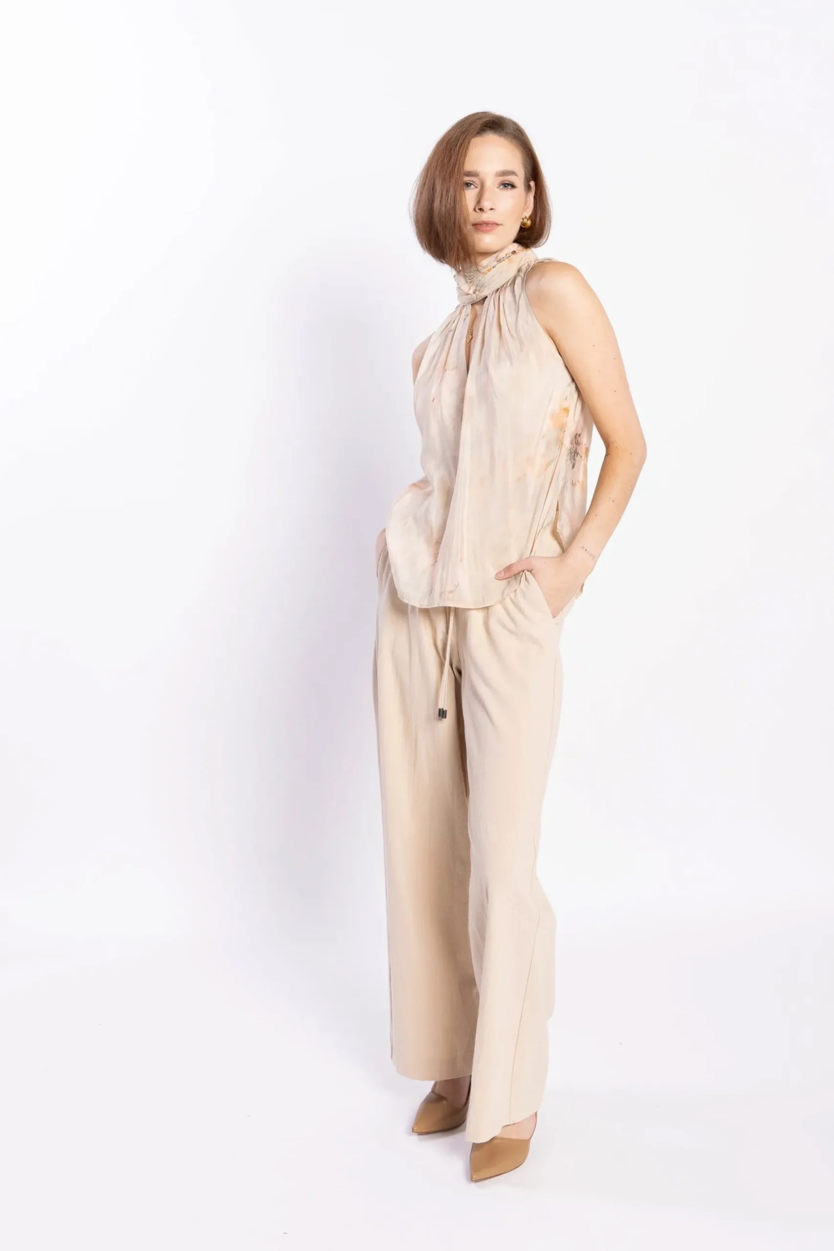 Loughlin Delfoy Top - Softly Print