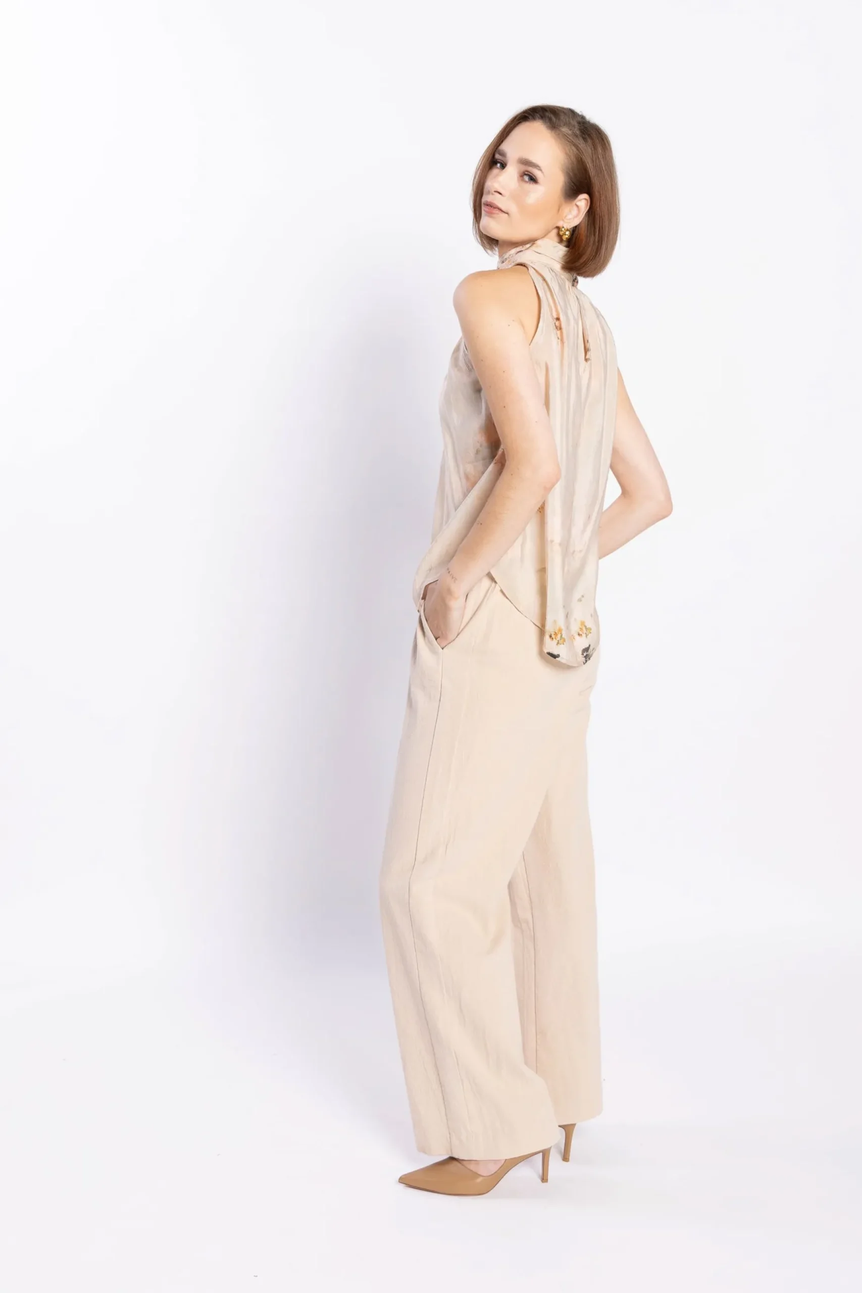Loughlin Delfoy Top - Softly Print