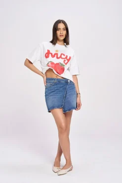 Maku The Label Juicy Oversized Tee - Lucent White | Arriving Mid-End April