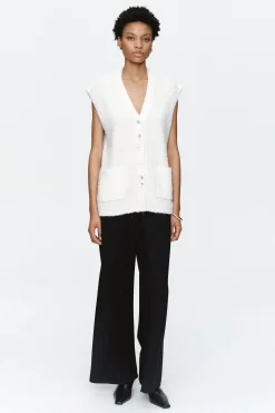 Marle Bonita Vest - Ivory