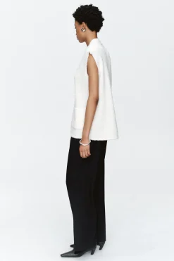Marle Bonita Vest - Ivory