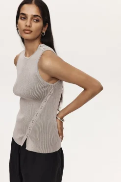 Marle Cassie Top - Oyster