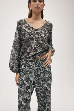 Marle Everly Top - Flora Marble