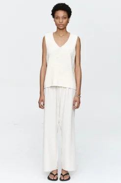 Marle Nya Vest - Ivory