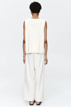 Marle Nya Vest - Ivory