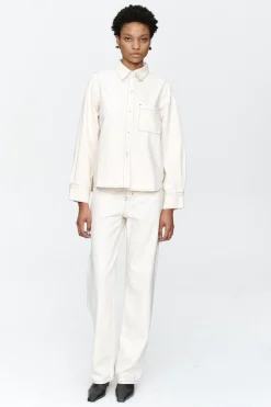 Marle Pearl Shirt - Ecru