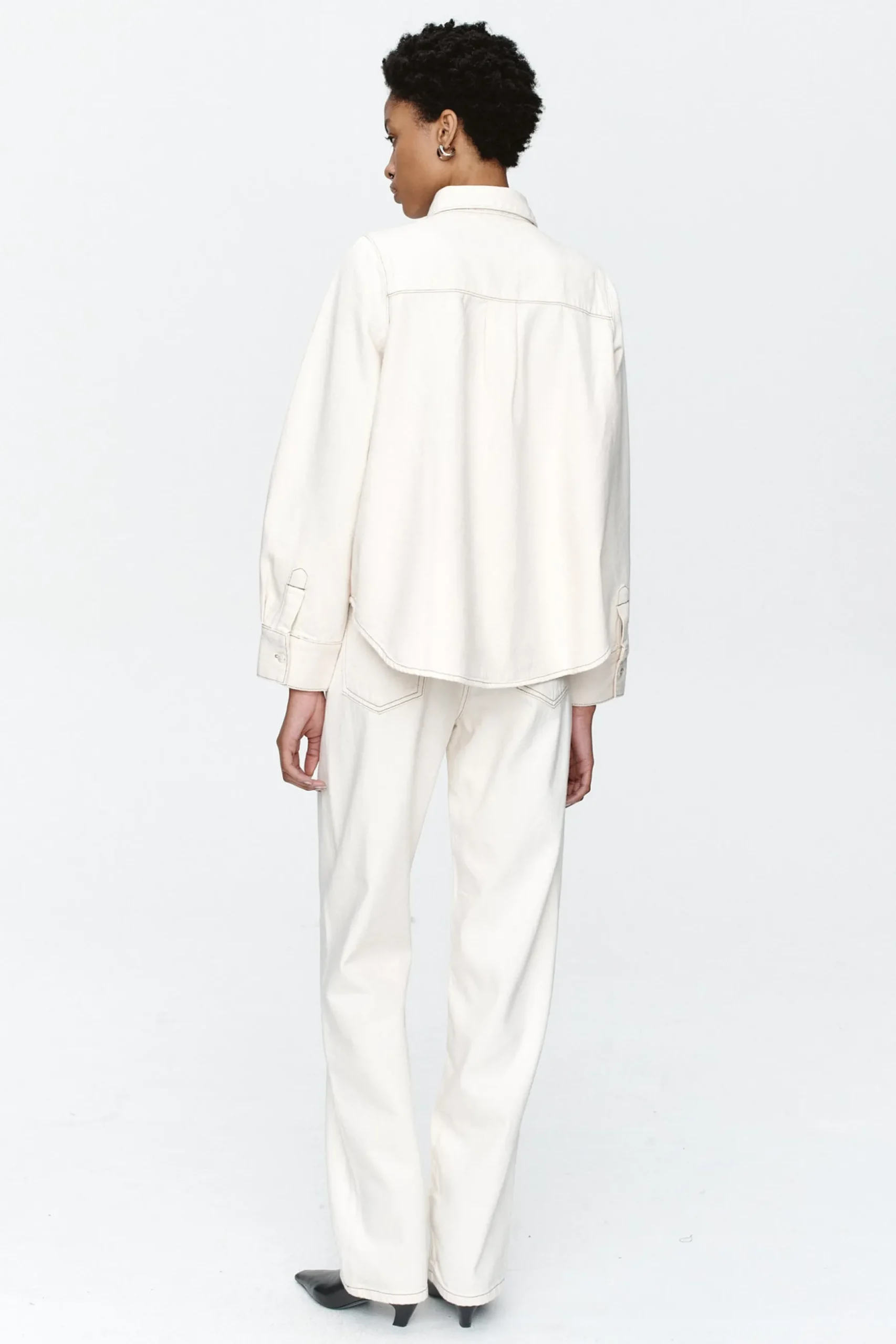 Marle Pearl Shirt - Ecru
