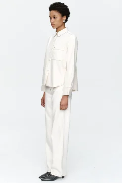 Marle Pearl Shirt - Ecru