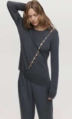 Marle Poppy Top - Atlantic